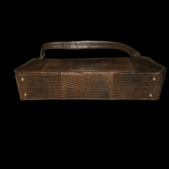 ESCORT 1950'S EXOTIC ALLIGATOR HANDBAG - Picture 7 of 9